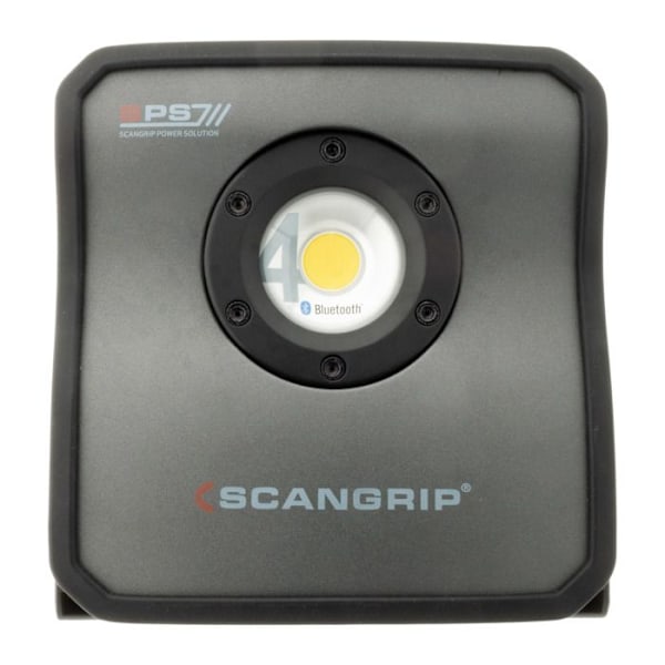 LED COB-projektor - Nova - 4 SPS - 4000 Lumen - Li-ion-batteri 11,1V - IP67/IK07 svart