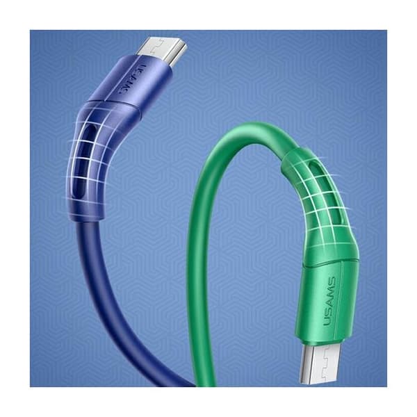 USAMS 1m Snabbladdnings Micro-USB Kabel Svart