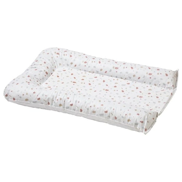 Skötmatta för baby Flocons Terrazzo - Skötmatta för baby 50x70 cm Vit