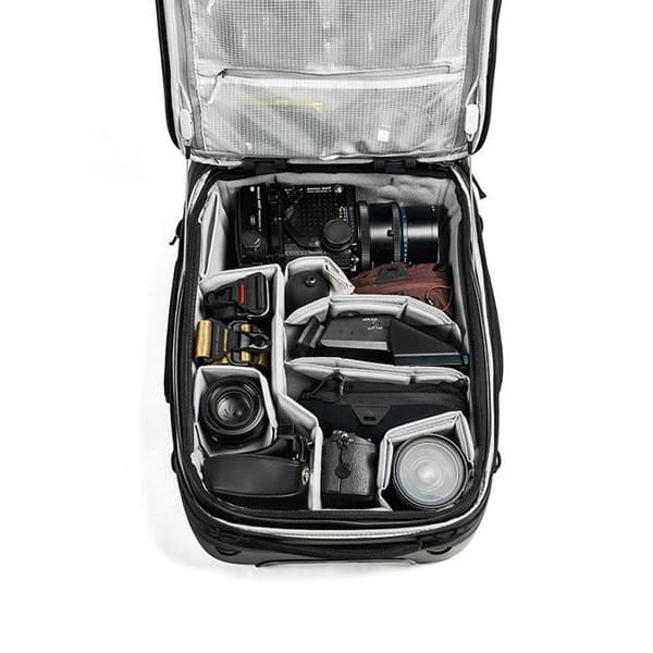 Valis foto Roller Pro - PEAK DESIGN - Pro Creator Bundle - Svart - Chassi i kolfiber - Kamera Cube XL Svart