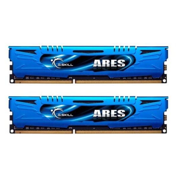 G.SKILL RAM PC3-17000 / DDR3 2133 Mhz - F3-2133C10D-16GAB - DDR3 Performance Series - Ares - Låg profil