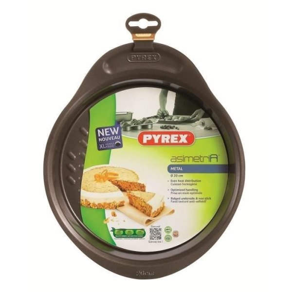 PYREX Asimetria springform 26 cm brun kastanj