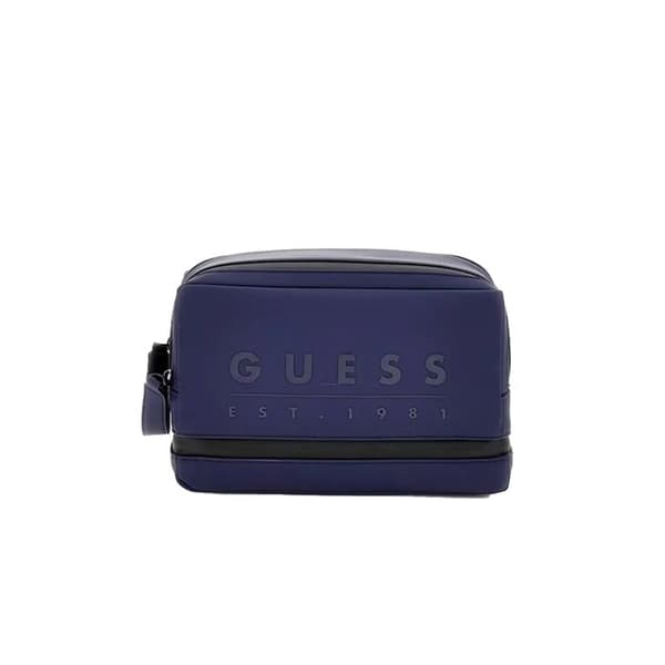 Trousse Guess Man Är 1981 Blå Polyuretan Blå