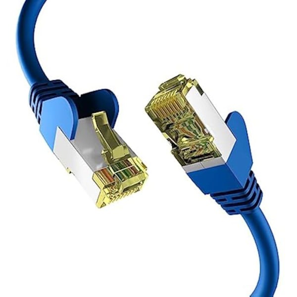 Patchkabel S/FTP PIMF CAT6a - EFB-Elektronik - 25 m - Blå - Dataöverföring utan störningar