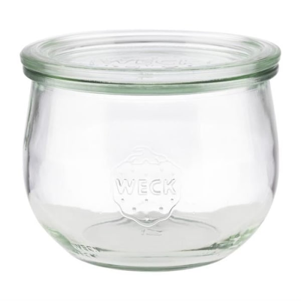 Glasburkar - APS - Tulpan - 580 ml - Set om 6 - Diskmaskin och frys-kompatibla Transparent