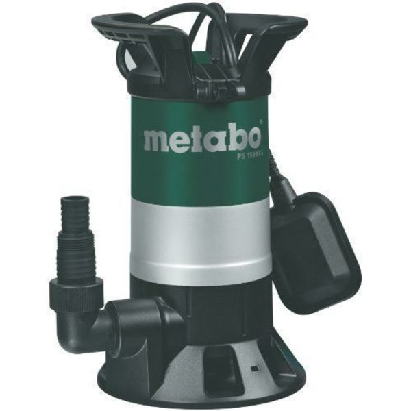 Dränkbar pump - METABO - PS 15000 S - 850 W - Flottörbrytare - Backventil