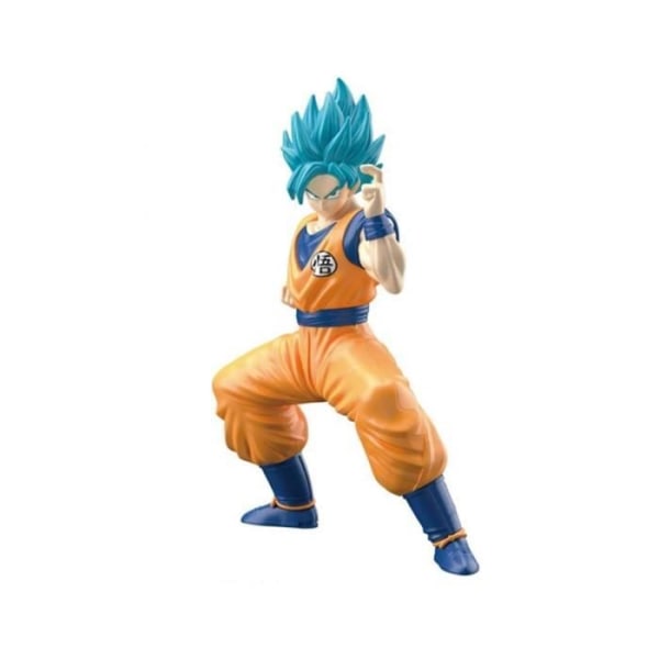 DBZ Model Kit - Super Saiyan God Super Saiyan Son Goku Entry Grade Figure - BANDAI - PVC - 15cm Röd