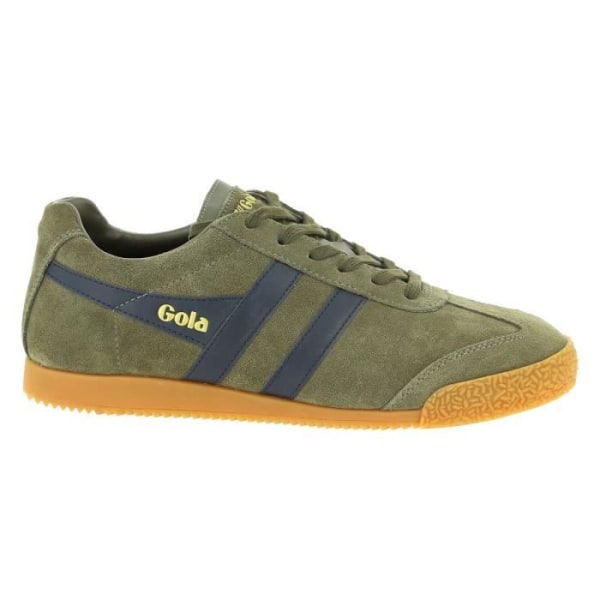 Låga sneakers - GOLA - HARRIER SUEDE - Herr - Läder - Snören - Exceptionell komfort Tobak 42