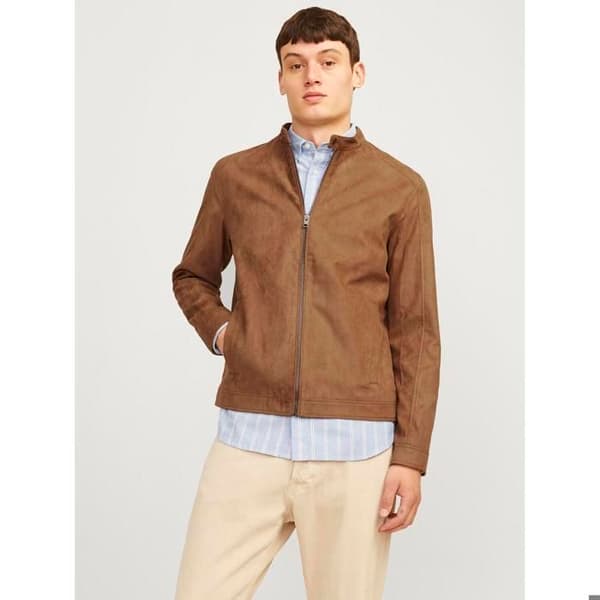 Blouson Jack & Jones Dylan Clean cognac M