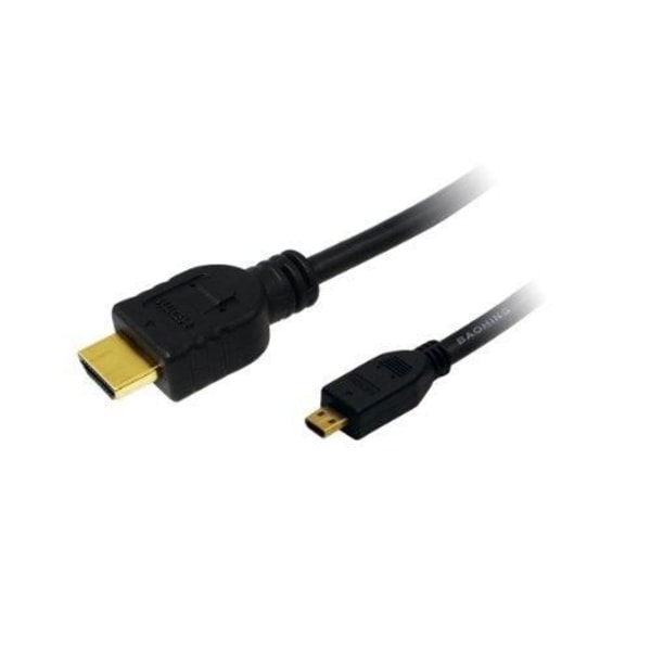 LOGILINK - HDMI-KABEL V1.4 - HDMI TYP A HANE /... Svart
