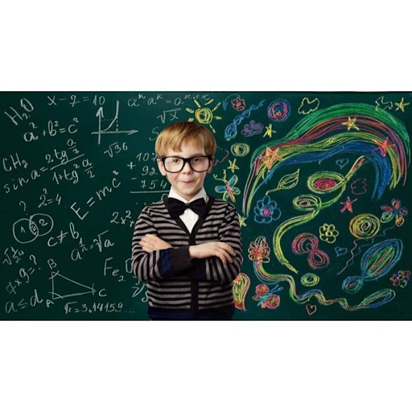 APLI Kids svart skifferlimrulle 0,5 x 2 m - 17166