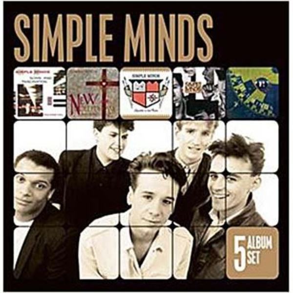 5 CD-box: Sons and fascination - New gold dream - Sparkle in the rain Once av Simple Minds