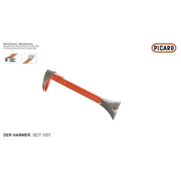 Nagelstång - PICARD - BlackGiant® Utility-Bar - 250 mm - robust och hållbar