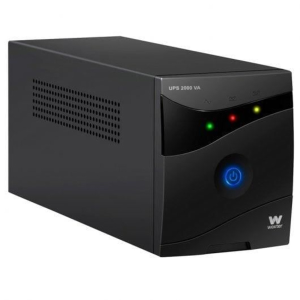 SAI - WOXTER - UPS 2000 VA - 1200W - Oavbruten strömförsörjning för kontorsutrustning