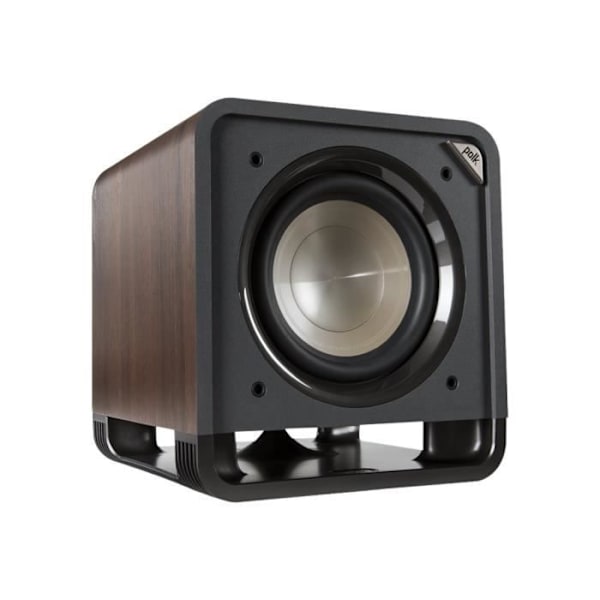 POLK AUDIO HTS 10 subwoofer - 100W - 10" - Klassisk brun valnöt