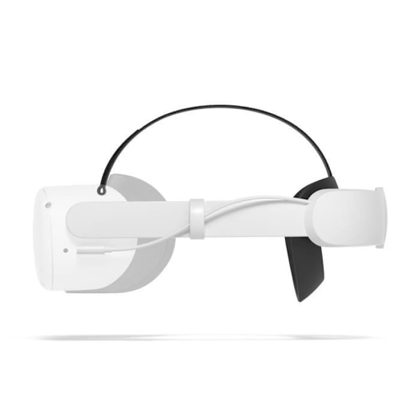 Elite Strap - META - Quest 2 + Batteri - VR Vit och svart