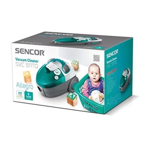 Sencor SVC 511TQ påslös dammsugare SVC 511TQ-EUE2