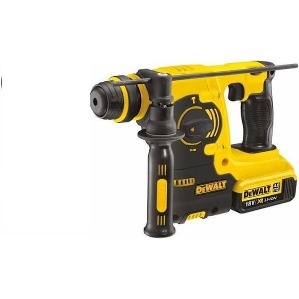 DEWALT 18V SDS-Plus borrhammare med 2 x 4.AH Li-Ion XR-batterier, laddare och DCH253M2-väska