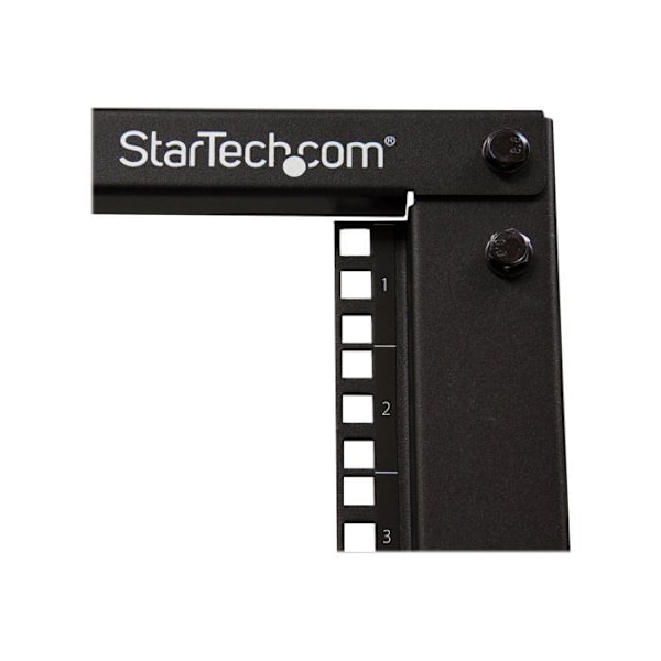 Servarrack 12U - STARTECH - 4POSTRACK12U - Öppen ram - Hjulfäste - Kabelhantering
