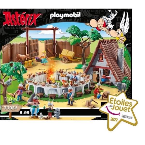 PLAYMOBIL 70931 Byns bankett, Asterix, Seriefigurer, Från 5 år Flerfärgad