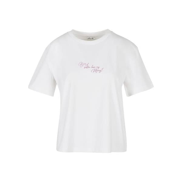 T-shirt dam Miss Tee B**ch Better - vit Vit jag