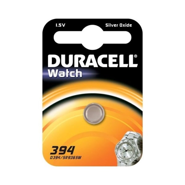 DURACELL 394 batteripaket med 2 - för klocka