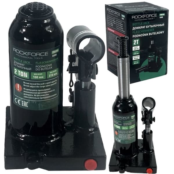 Hydraulisk domkraft för billyft 2t