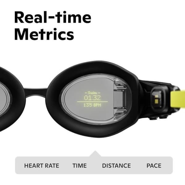 Simtekningsglasögon - FORM - Smart Swim 2 - AR-display - 11 mätvärden - Perfekt passform