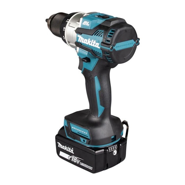 Sladdlös borrskruvmejsel - Makita - DDF489RTJ - 2 batterier - 18V 5.0Ah Li-Ion borstlös