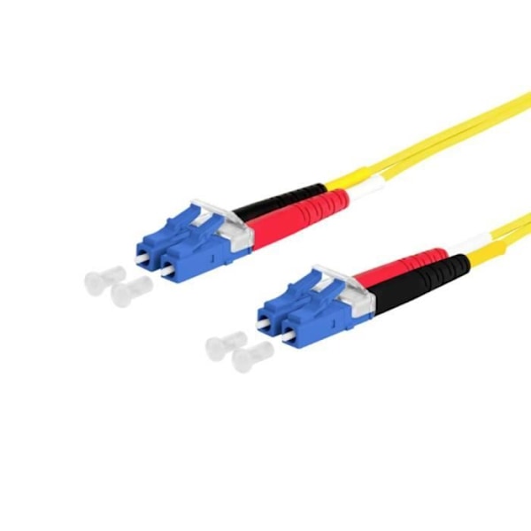 Metz Connect 151P1JOJO20E fiberoptisk anslutningskabel [1x LC-D hane - 1x LC-D hane] 9-125 µ 2 m