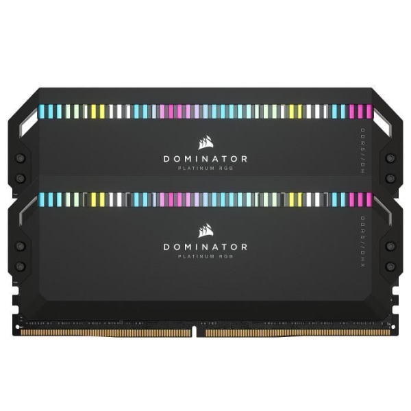 Corsair Dominator Platinum DDR5 RGB 64 GB (2 x 32 GB) 6600 MHz CL40 - Dual Channel Kit 2 DDR5 RAM PC5-544000 - CMT64GX5