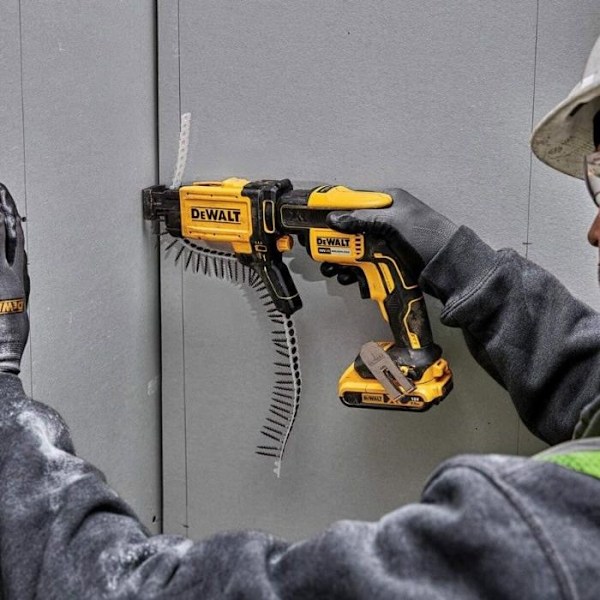 DEWALT DCF6202-XJ XR 18V bältesskruvladdare för gipsskruvmejsel