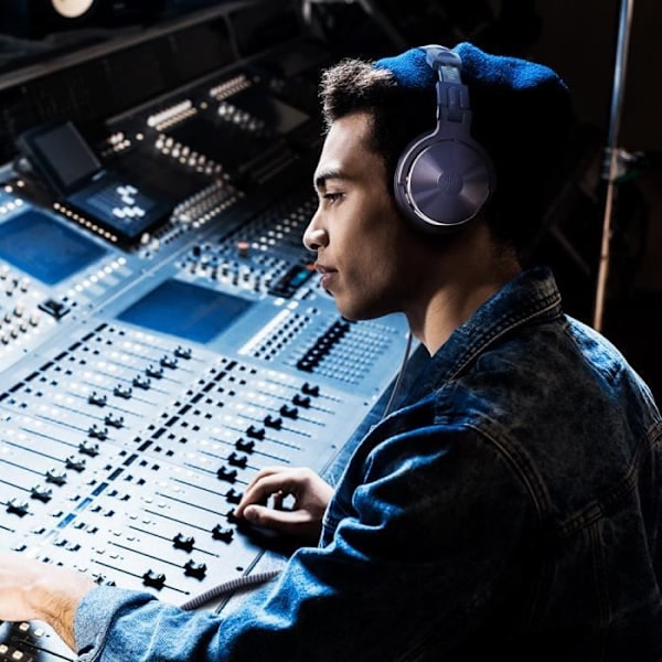 Studio OneOdio Pro10 Hörlurar - Musik / DJ / Studio - Grå Flerfärgad