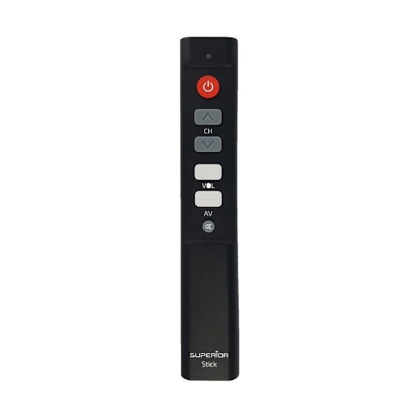 Superior Electronics Stick SUPTLB003 Universal TV-fjärrkontroll Svart
