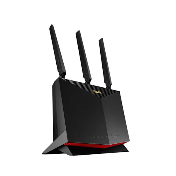 Trådlös router - Asus - 4G-AC86U - AC2600 - Dubbelband - LTE 600 Mbps Svart