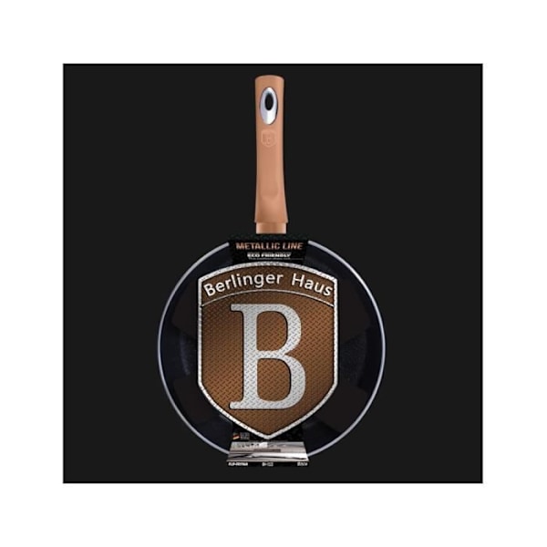 Stekpanna - BERLINGER HAUS - Roséguld - 26 cm - Smidd aluminium - Non-stick Rose guld