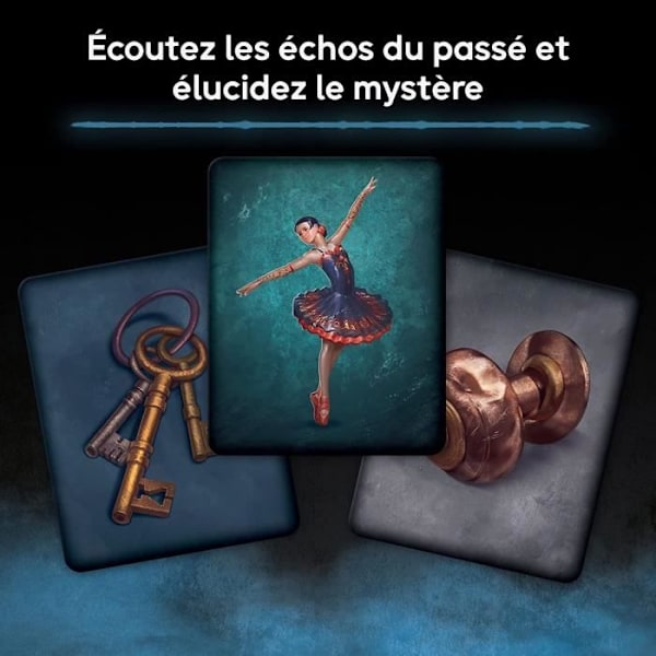 Ravensburger Echoes La Danseuse strategispel - Från 1 till 4 spelare - Fransk version Blå