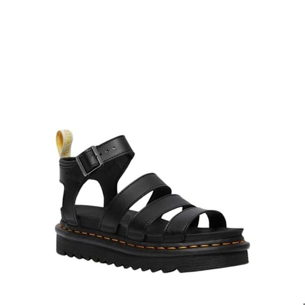 Dr Martens Blaire Veganska damsandaler med kil svart felix skaver av 39