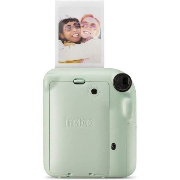Sofotografisk kamera - Fujifilm - Instax Mini 12 - Mintgrön - Inbyggd blixt - Selfie-spegel GRÖN