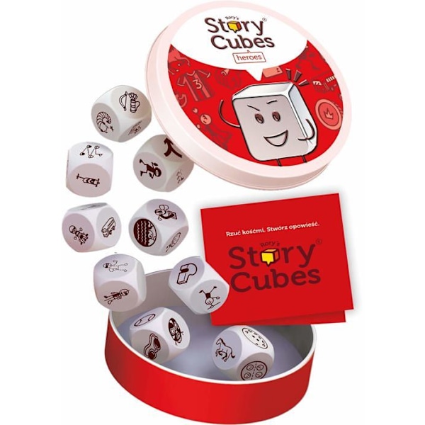 Cube evil Rebel - ASMRSC306PL - Story Cubes: Hjältinnan (Ny utgåva)