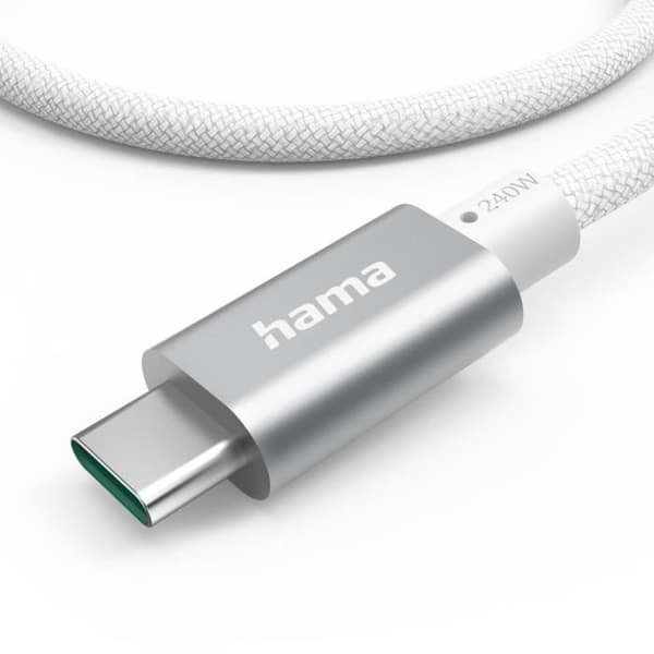 USB-C laddarkabel - Full-Feat - 240W - 1,5m - USB 3.2 Gen1 - 5Gbit/s