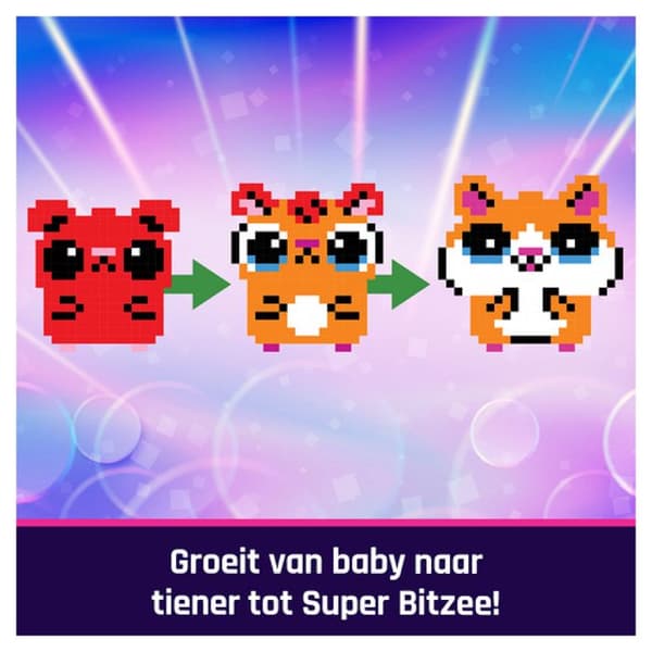 Bitzee Boule Hamster Mitt Interaktiva Djur lila