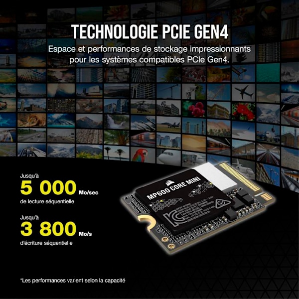 CORSAIR Force MP600 CORE MINI