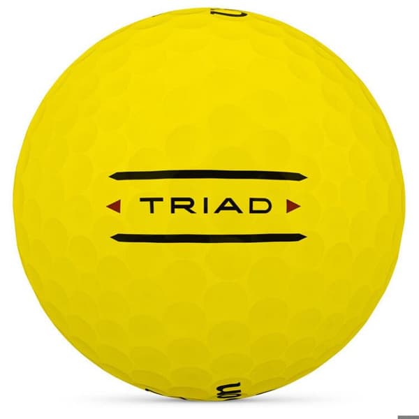 Wilson Triad golfbollar (x12) gul