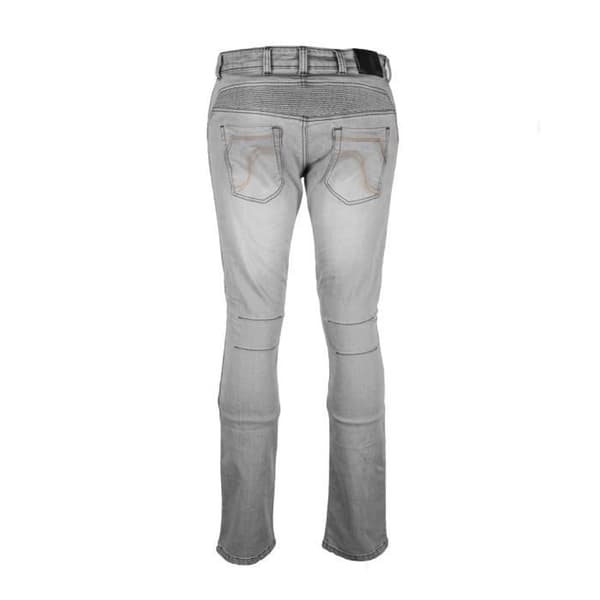 GMS viper motorcykeljeans - ljusgrå - 30x34 Ljusgrått 32