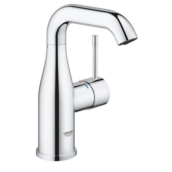 Essence tvättställsblandare - GROHE - 23463001 - Djup 114 mm - Material Metall - Färg Grå Krom