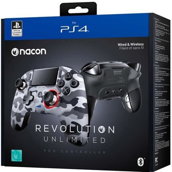 Gamepad - NACON - Revolution Pro Controller 3 - Kamouflage - Kabelansluten - Vibration Kamouflage