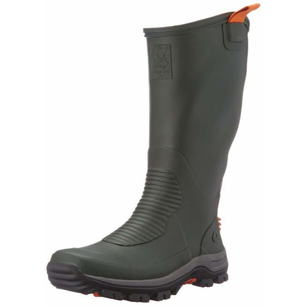 Viking Boot - 1-60810-402 - Unisex Elk Hunter Light Rain Boot Grön/svart 41