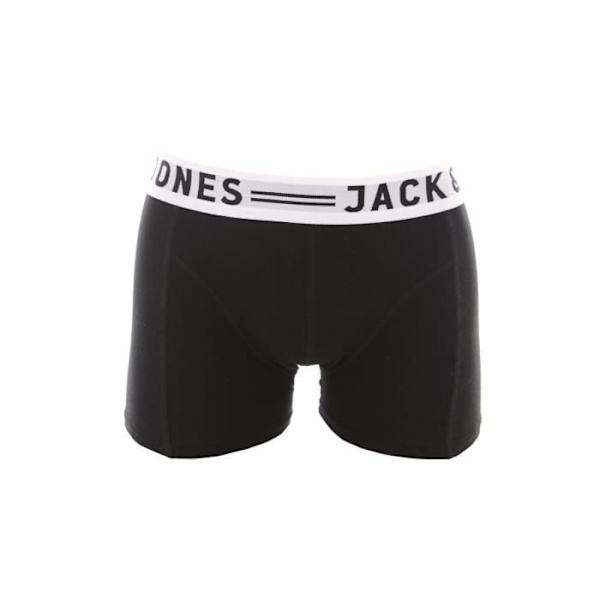 Boxers - JACK & JONES - 3-pack - Svart - 95% Bomull - Elastisk Midja Svart jag