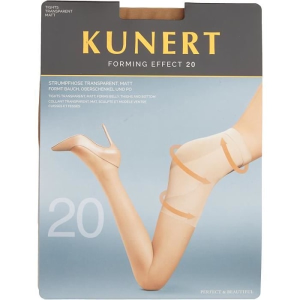 Kunert Forming Effect 20, Matte Tights - Tunna Damer, Beige (CASHMERE 0540), 42-44 (Tillverkarstorlek: 42-44)